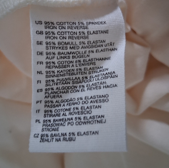 NWT H&M LOGG Sport/ Cream Orange Halter Neck Midi Dress/ Tennis/ Size US M - Picture 2 of 11